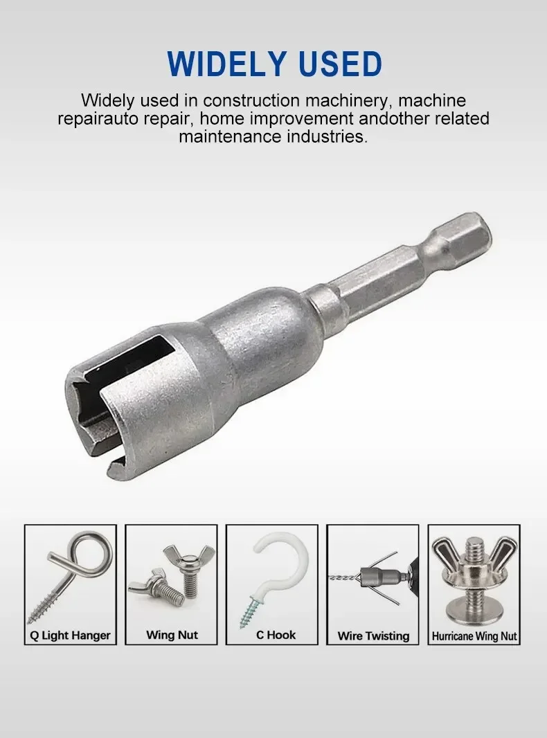 Wing Nut Socket Tool Electric Screwdriver