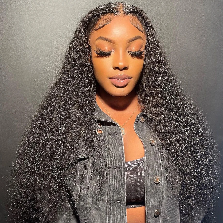 

Парик из бразильских человеческих волос с глубокой волной 13 х4, 30 дюймов