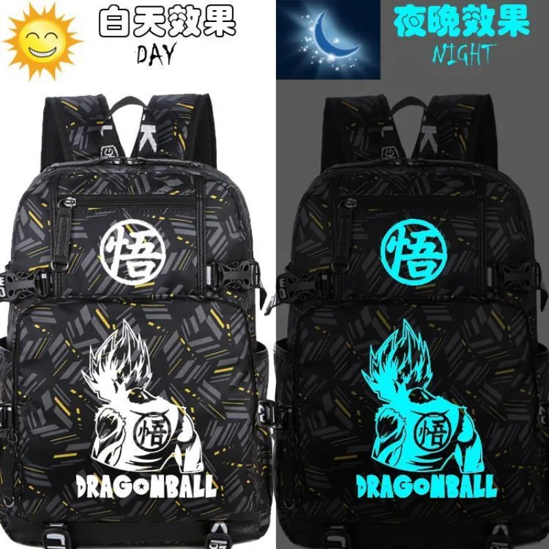 

Seven Dragon Ball Luminous Schoolbag Animation Peripheral Male and Female Junior High School Students Backpack