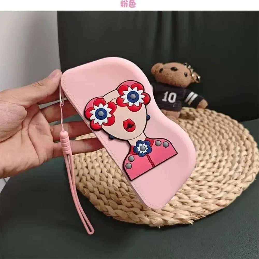 Cute Silicone Glasses Pouch