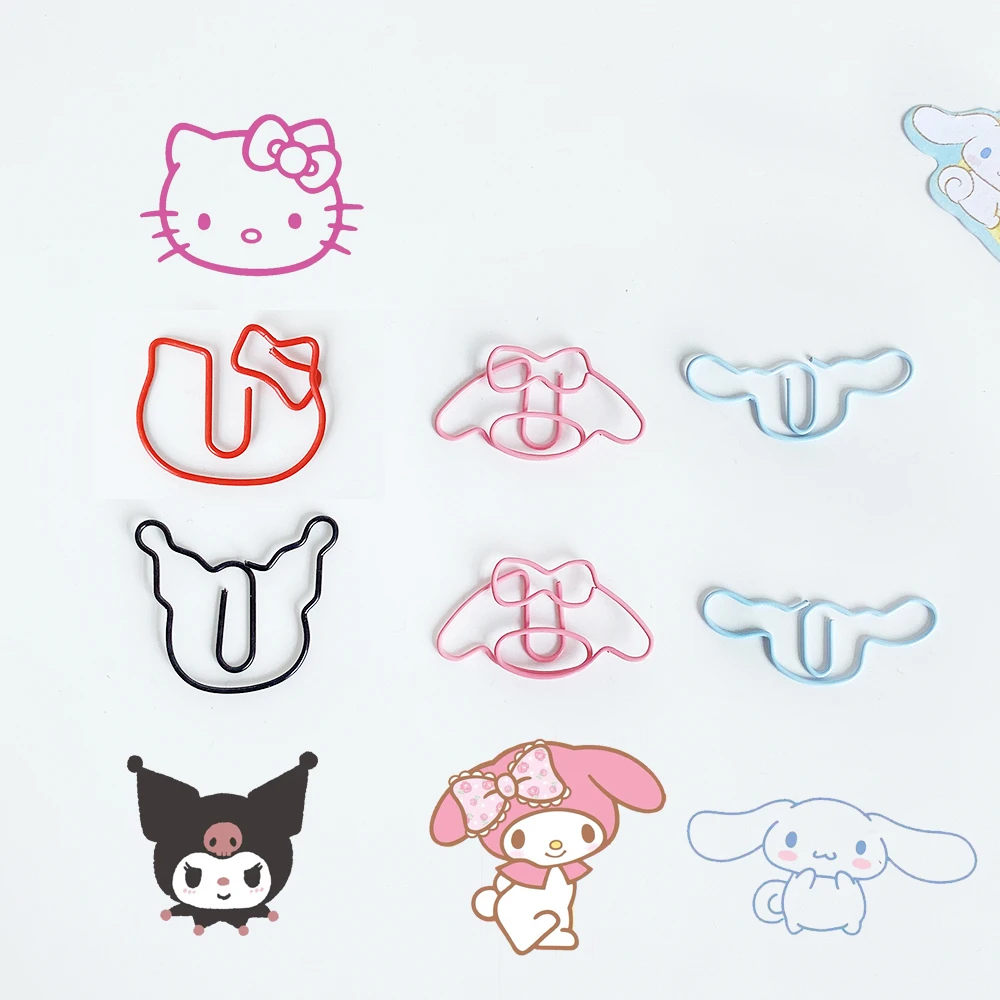 Office Supply Paper Clips | Kawaii Stationery Clips | Stationery Binder  Clip - 10 - Aliexpress