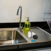 Hair Receiver Shampoo Bed Accessories Bathroom Drain Stopper Stainless Steel Cleaning Bowl Strainer 2