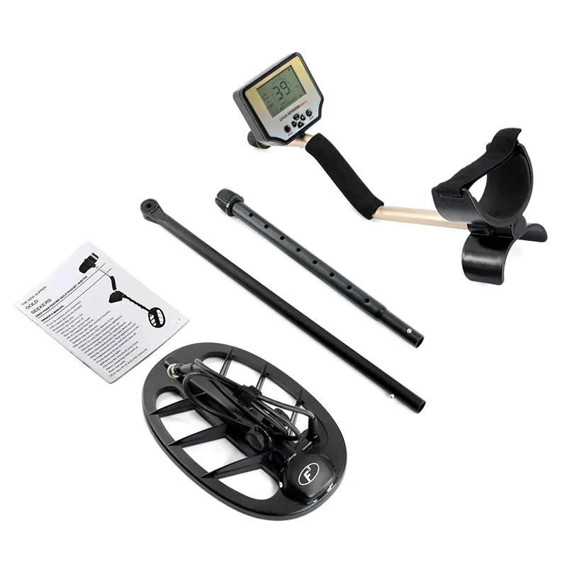

Waterproof Metal Detector with 11" DD Coil For Treasure Hunting Beginners Adults & Kids Professional Depth 5m