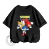 Sonic The Hedgehog Boys Girls Summer Tees A Great Choice for Casual Wear Lightweight Comfortable For Every Day Easy-Going Comfy 1