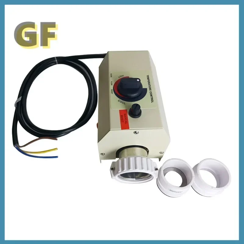 220V 3KW Electric Water Heater Thermostat For Swimming Pool Bathtub SPA Bath For Massage Hot Tub and Jacuzzi 3