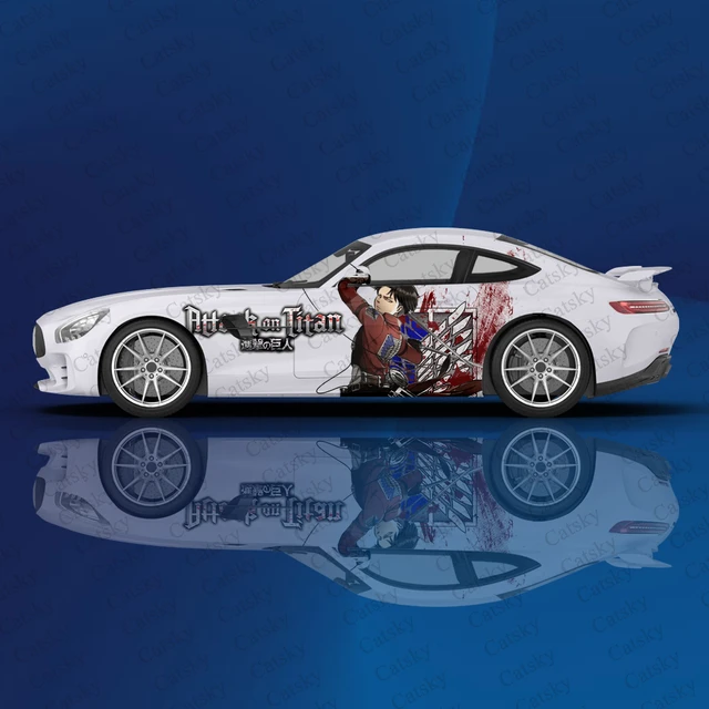 Racing Car Stickers Car Accessories Cool Car Decal Packaging Universal Size  Anime Car Decoration Modification Stickers - Car Body Film - AliExpress