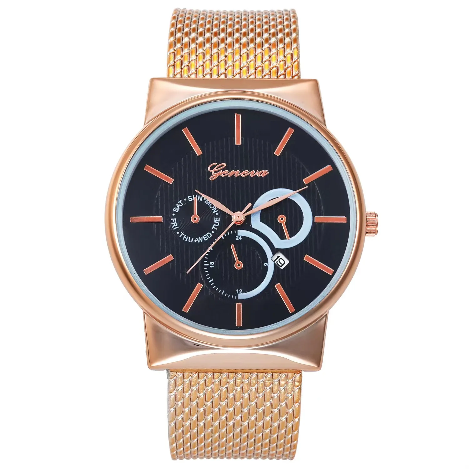 Women Watches Fashion Quartz Silicone Band Dial Casual