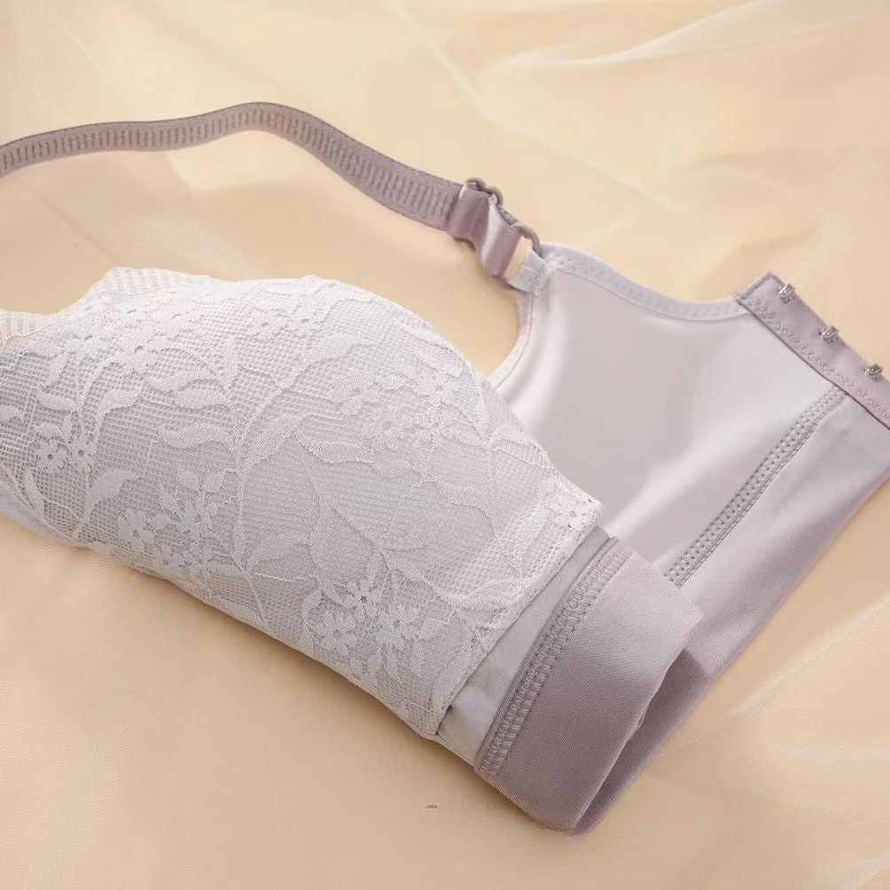 Summer Pregnant Women's Breastfeeding Underwear Gathering Anti sagging Summer Thin Pregnancy Breastfeeding Bra Large Bra 2