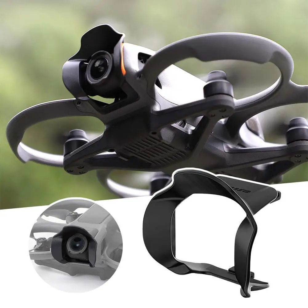 Drone Accessories Lens Cover DJI AVATA 2 Lens Hood Sunshade Protective Cover Anti-glare Gimbal Camera Guard Accessories For Avata2