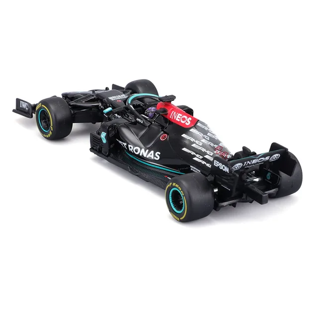 Bburago 1:43 2021 Mercedes-AMG F1 W12 E Performance #44 #77 Alloy Luxury Vehicle Diecast Cars Model Toy Collection Gift 4