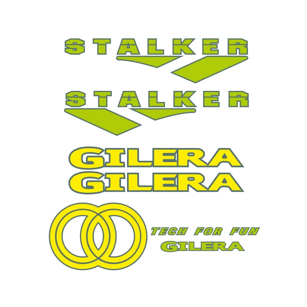 Kit Adesivo Compatibile Per Moto Scooter Gilera Stalker 1999