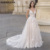 RODDRSYA Spaghetti Straps Appliques Wedding Dresses A-line Lace Sweep Train Bridal Gown Custom Made Backless vestidos de novia