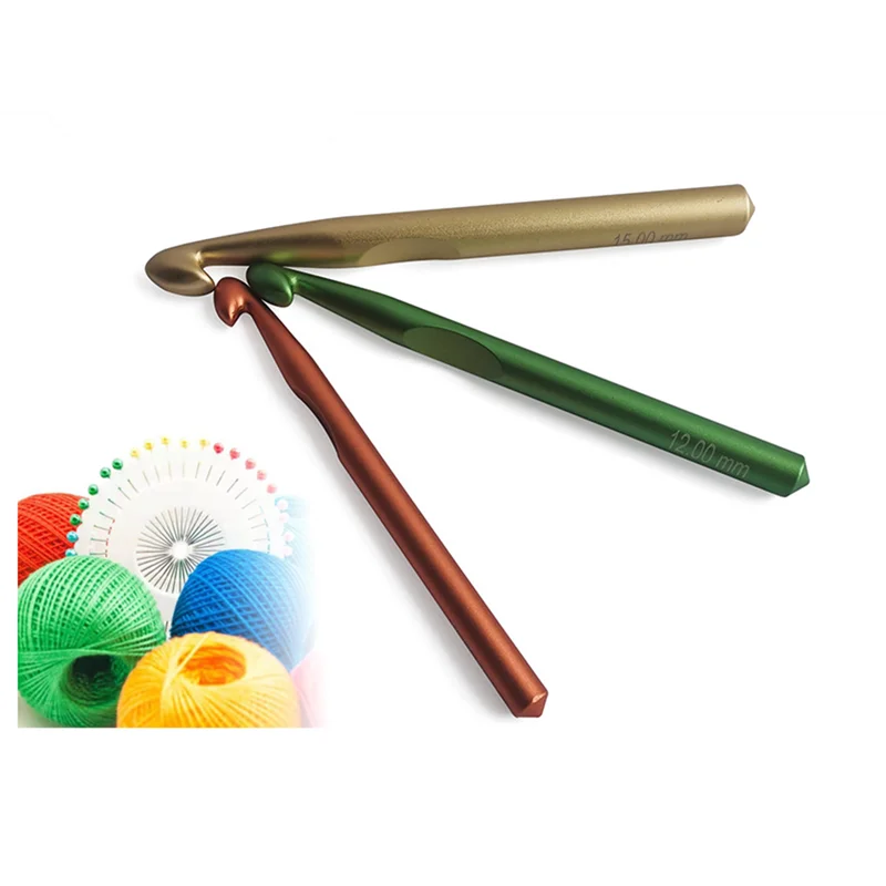 6 Pièces/set En Crochet Crochet Cheveux En Crochet Aiguilles