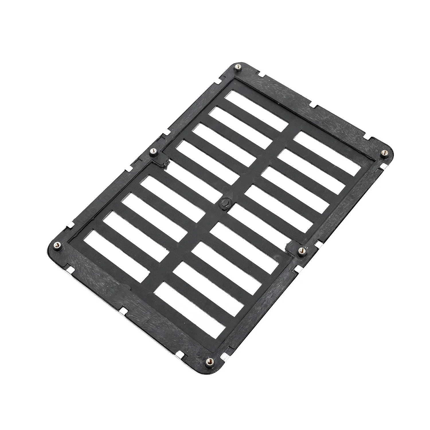 

Interior Floor Mat Patch Foot Pedal Pad Non-slip 23.5X16cm Stainless Steel Carpet Waterproof Driver Car Side Plate