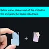 10 PCS Mini Vinyl Record Display Racks Punch Free Transparent Acrylic Record Photo Display Stand Holder Wall Hooks CD Shelf 4