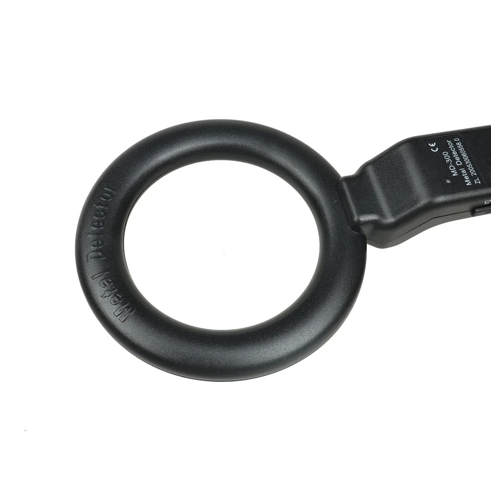 Metal Detector Electronic Metal Detecting Device Airport Security Detector 180&deg;Foldable Head with Light and Sound Alerts