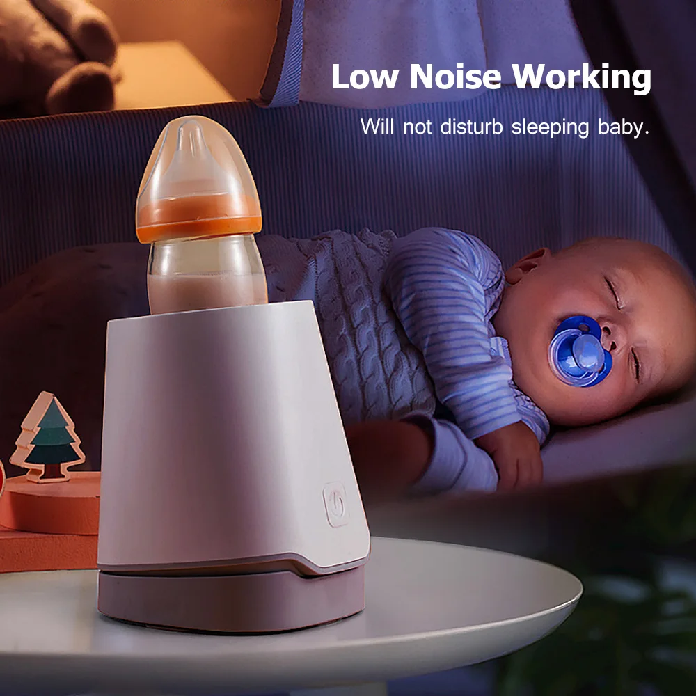 Baby Milk Bottle Shaker Automatic with Inclined Base Portable Electric Feeding Bottle Shake Machine Milk Powder Blender Mixer