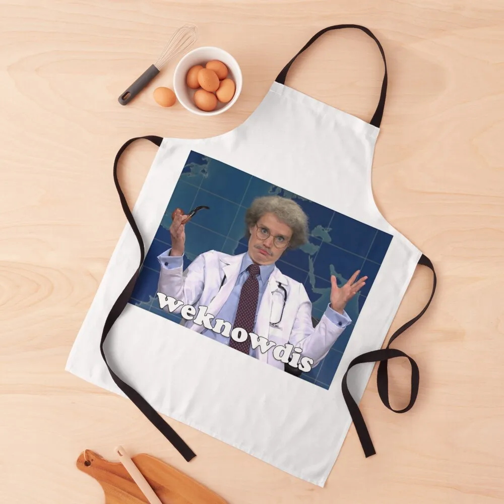 

Dr. Weknowdis on SNL - Kate McKinnon Apron Beauty Apron Waterproof Kitchen Apron For Women Aprons For Cooking
