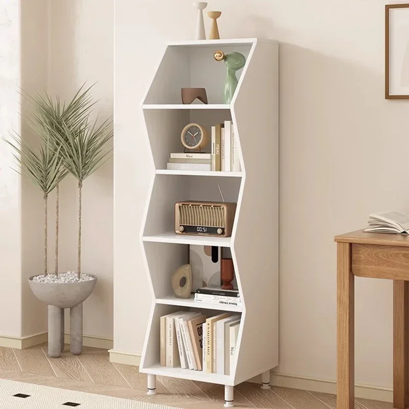 Library Book Shelves Storage Multi-purpose Shelf Rack Modern Furniture Living Room Display Stand Bookshelf Cabinets Librero