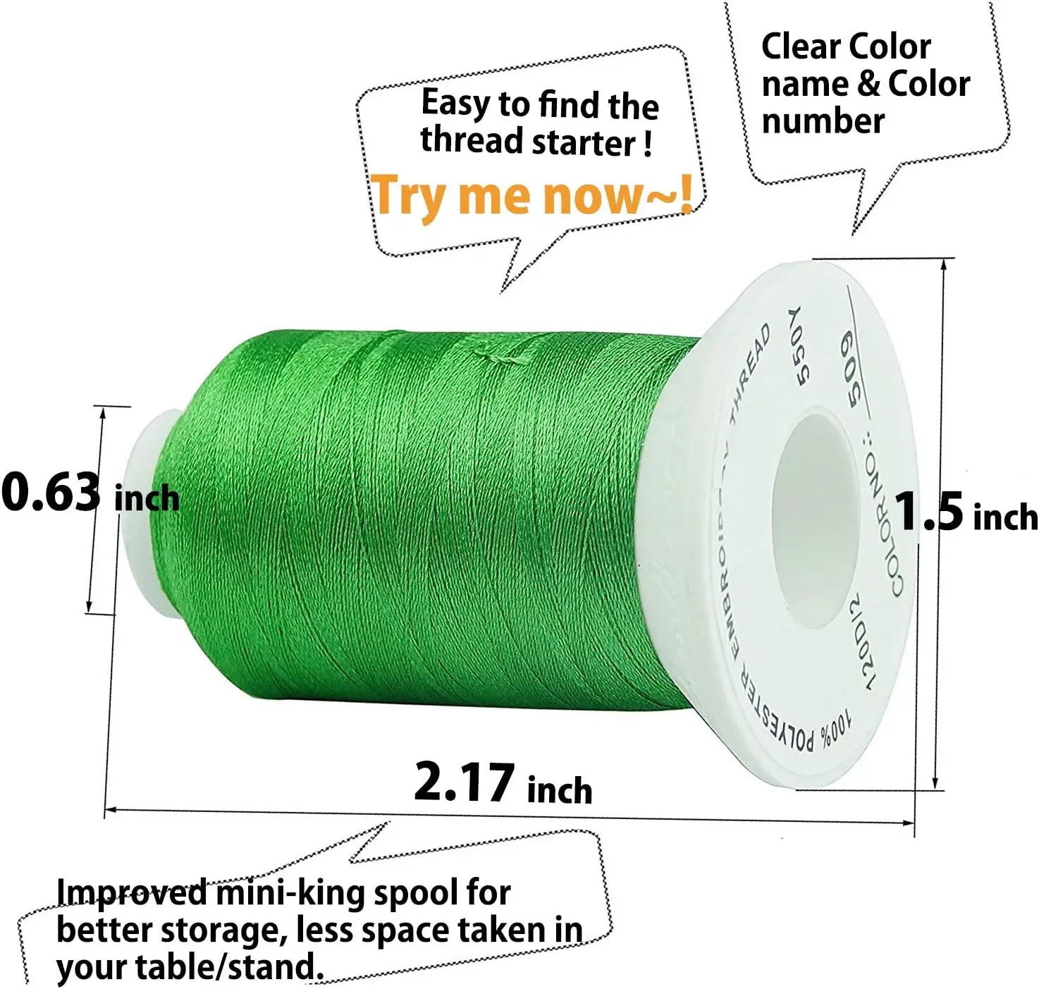 Simthread 120 Madeira Colors Polyester Machine Embroidery Thread Kit 550Y(500M) Similar To Madeira And Robinson-Anton Colors 40 4
