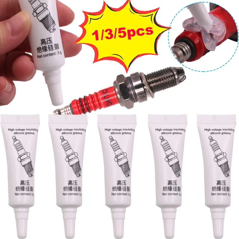 High Voltage Insulated Silicone Grease Car Spark Plug Corrosion Resistance Silicones Greases Auto Accessories car lubricant silicone grease lubricant silicone grease grease lubricant