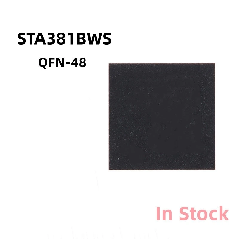 

2PCS/LOT STA381BW STA381BWS QFN-48 LCD audio processor In Stock