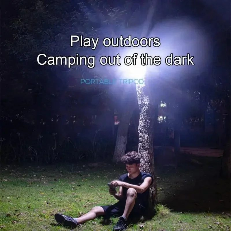 Multifunctional Waterproof Tent Fan Rechargeable Camping  Portable Lantern Night Market Booth Lamp Outdoor Cooling Fan Lamp 6