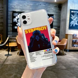 The Weeknd Minimalist Poster Transparent Phone Case Cover - iPhone 12 Mini (-1)