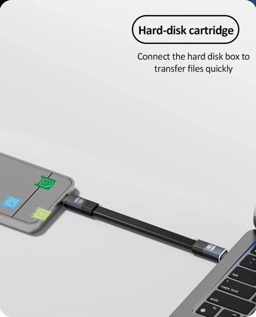 PD 100W 숏 USB C to USB C 케이블 고속 충전 5A USB C 코드 USB3.2 20Gbps 데이터 전송 8K@60Hz 플랫 데이터 충전 케이블
