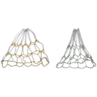 Durable Basketball Target Net Rustproof Galvanized Iron Chain Net Metal Chain Basketball Net for Basketball Hoop 2