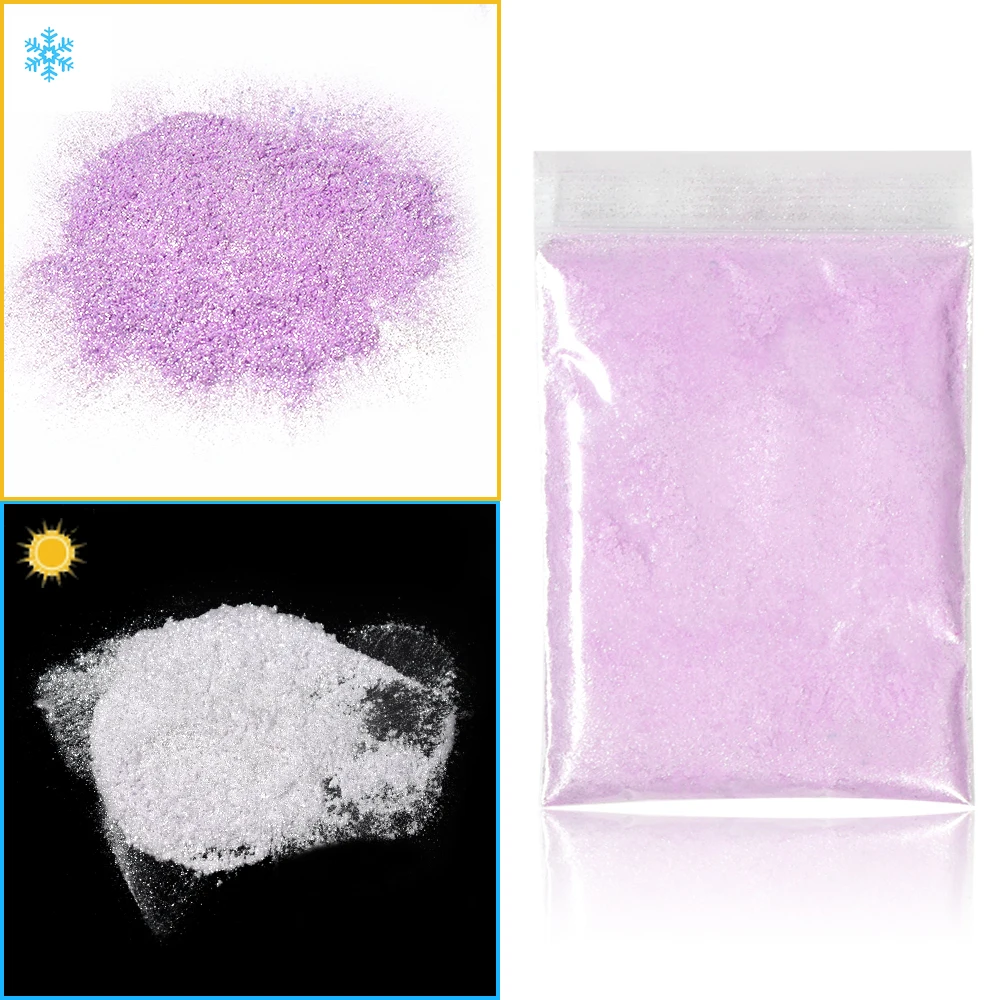 Pigment Powder Change Color Under Sunlight Photochromic Pigment Powder,sunlight  Sensitive Pigment 5 Color To Choose - Nail Glitter - AliExpress