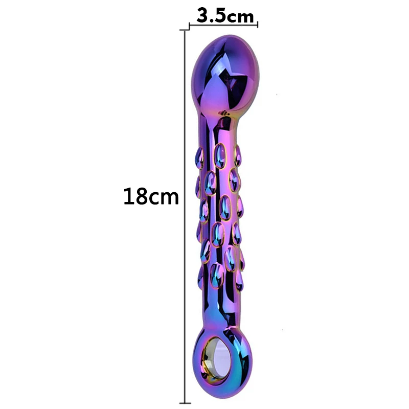 Crystal Glass Dildos Masturbator Realistic Dildo Penis Female Large G-spot Anal Toys Butt Plug Adult Sex toys for Woman Girls sex toys