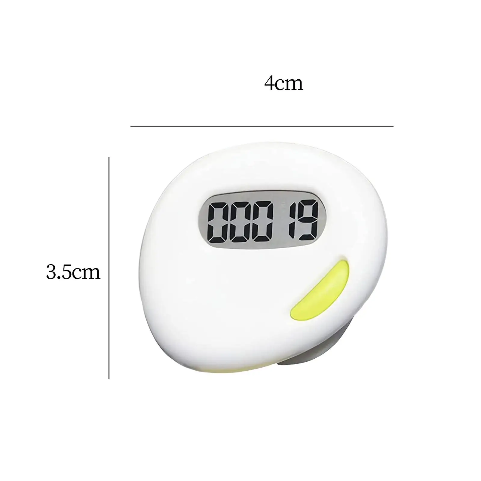 2D Pedometer Electronic Pedometer Distance Calorie Counter Walk Motion Step Counter for Running Hiking Fitness Outdoor