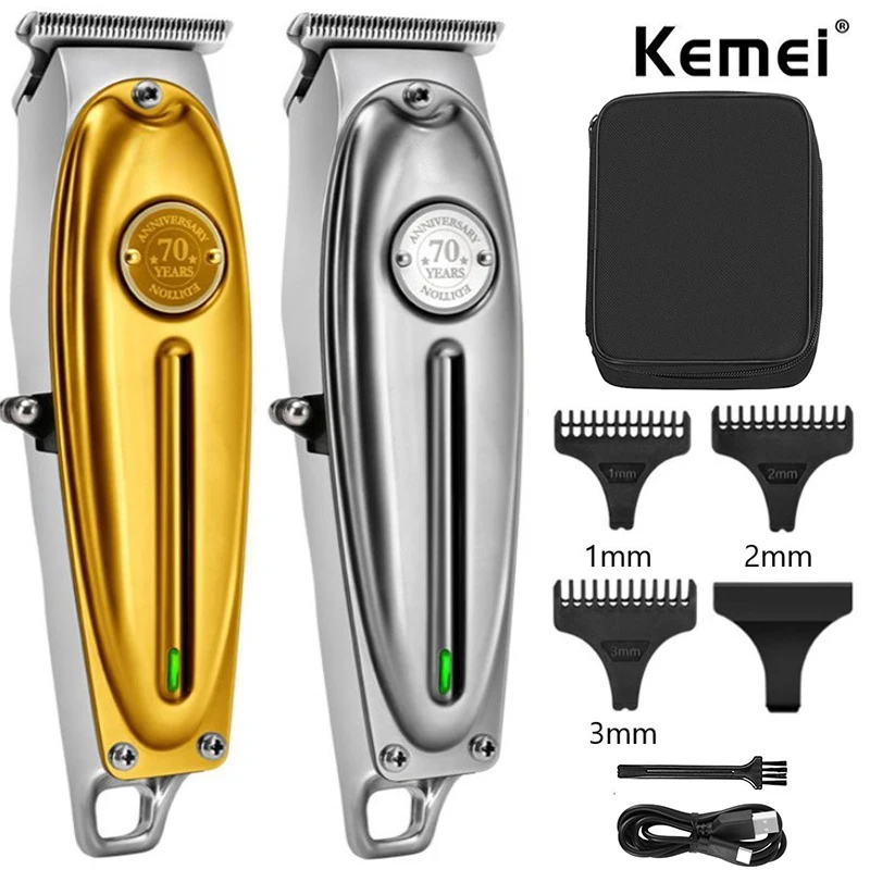 

Kemei KM-1949 Full Metal Professional Electric Hair Clipper Men's Beard Trimmer Hair Clipper Cutting Machine
