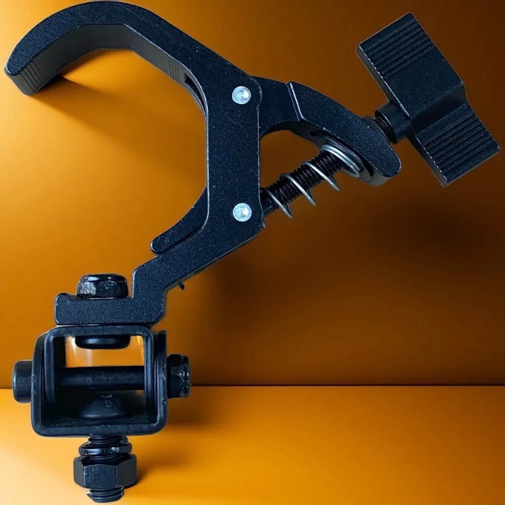 Lighting Clamp Spotlights Alumimun Fold Clamps Mounting Theatre Lights Moving Head On 40-60mm Tube Truss Wedding DJ Stage Show