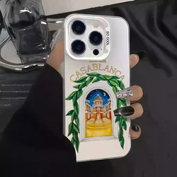 Chic Casablanca Design Phone Case - Stylish Protective IMD Color Cover - iPhone 13 Mini ( 1)
