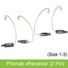 Phonak xReceiver (2 Pin) Phonak and Unitron Hearing aid Receiver Wires Standard (xS) and Power (xP) Receivers 1