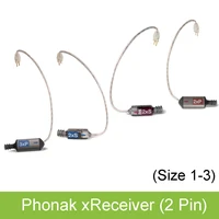 Phonak xReceiver (2 Pin) Phonak and Unitron Hearing aid Receiver Wires Standard (xS) and Power (xP) Receivers 1