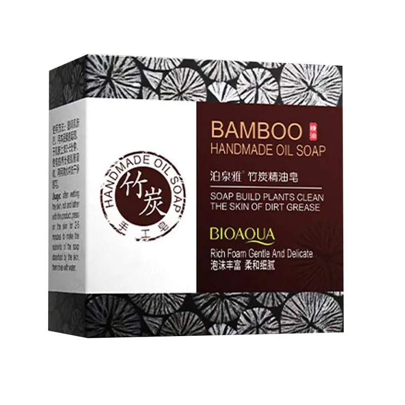 Black Cleansing Soap Deep Exfoliating Moisturizing Soft Skin Darkness Remover Oil Control Reduce Acne Brighten Body Scrub Cream