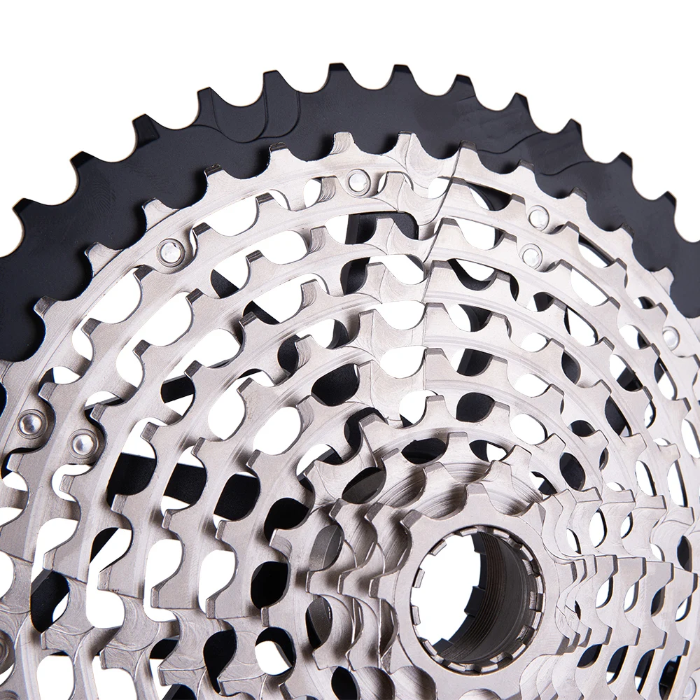 ZTTO ULT 11 Speed 9-46T Rainbow Cassette MTB XD Core Ultralight 363g Steel Durable Ultimate11s Sprocket 9-46 k7 511% Range bicycle cassette,bicycle sprocket gear,bicycle parts,bike sprocket