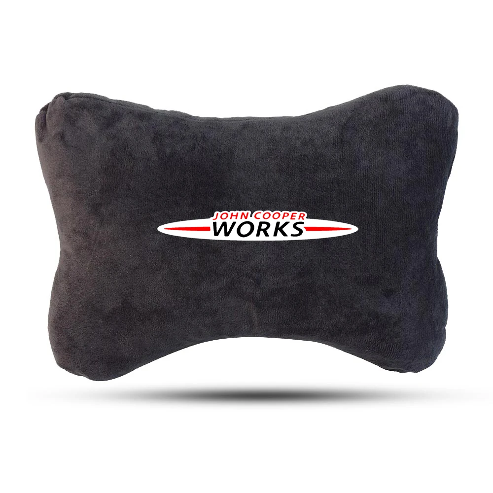 Car Neck Headrest Pillow Cushion Seat Head Support Neck Protector For Mini Cooper S JCW Clubman Convertible Countryman Paceman