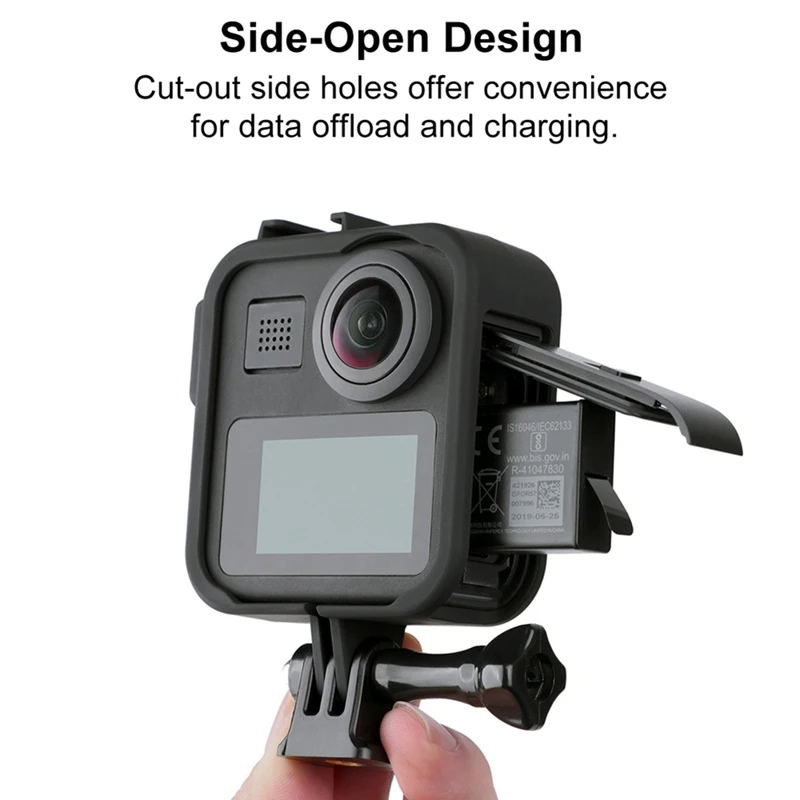 Custodia Per Telaio Per Gopro Max 360 Protezione Per Schermo Custodia Protettiva In Pellicola Protettiva Temperata Per Gopro Max