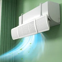 Pare-brise de climatisation à soufflage direct, déflecteur de sortie d'air mural, coupe-vent universel, confinement, guide d'air froid 2