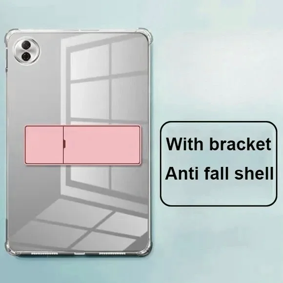 Premium Transparent TPU Case with Built-in Stand