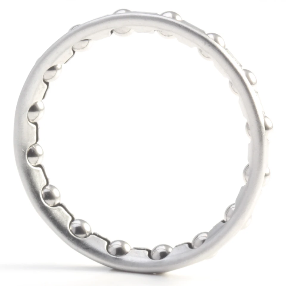 12pz 37mm 7 Gabbie Manovella Cuscinetti Ruota Cuscinetto Fermo per Bicicletta