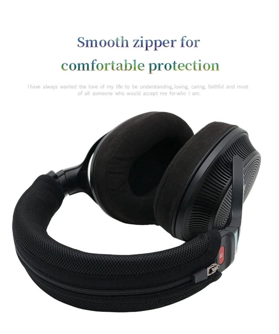 Headphone Head Beam Cover for SONY MDR-MV1 Earphone Protective Case MV1 Headset Headbeam Sleeve