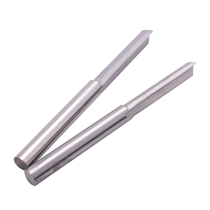 

100Pcs 2 Flute Cnc Router Bits 3.175Mm Straight Slot Tungsten Steel Milling Cutter For Wood Mdf Plastic