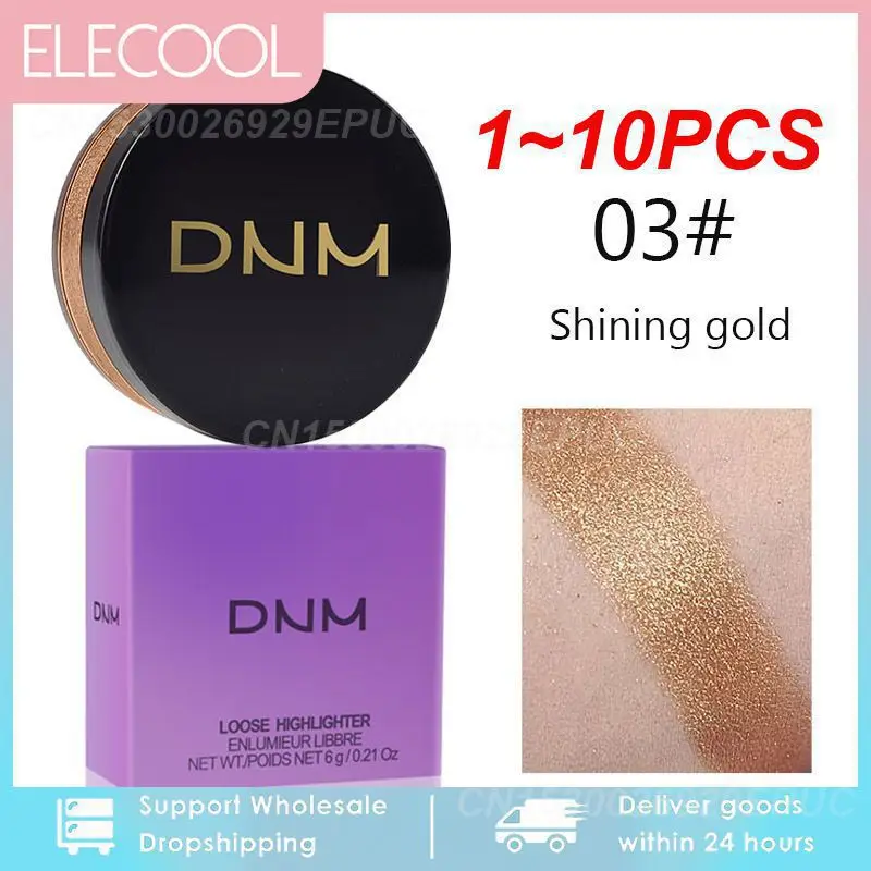 

1~10PCS high-gloss loose powder makeup pearlescent powder lasting waterproof anti-sweat makeup control oil women makeup shimmer