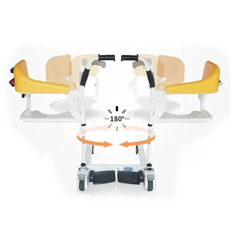 Home Care Patient Lift And Transfer Chair An Ideal Lifting Device Or Equipment For Bedridden Patients Commode Chair 3