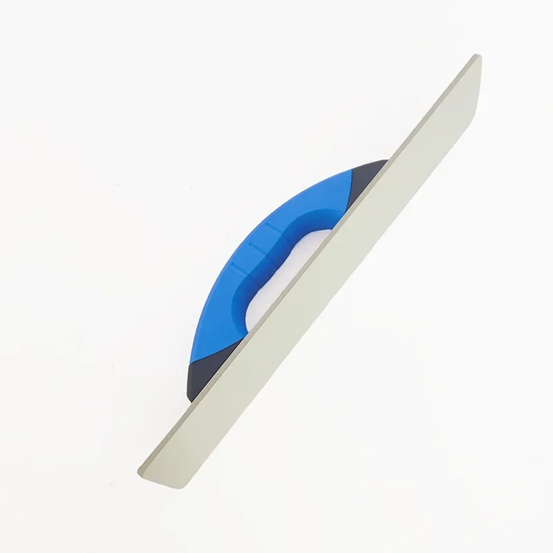 Durable Wear-Resistant Flat Bottomed Plaster Trowel Grey Scraper Cement Mixing Board Sandboard Bricklayer Tool